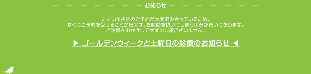 北松戸ぽぷらクリニックのお知らせ